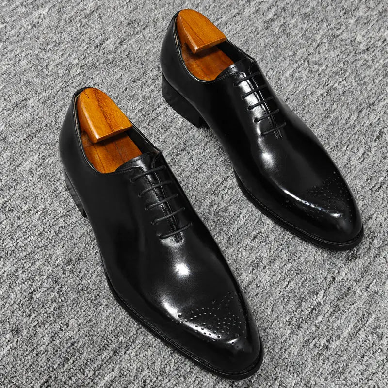 Luxury Handmade Wedding Shoes Handcrafted Men's Dress Business Shoe Premium Quality Customization Italian Style Leather Men Shoe