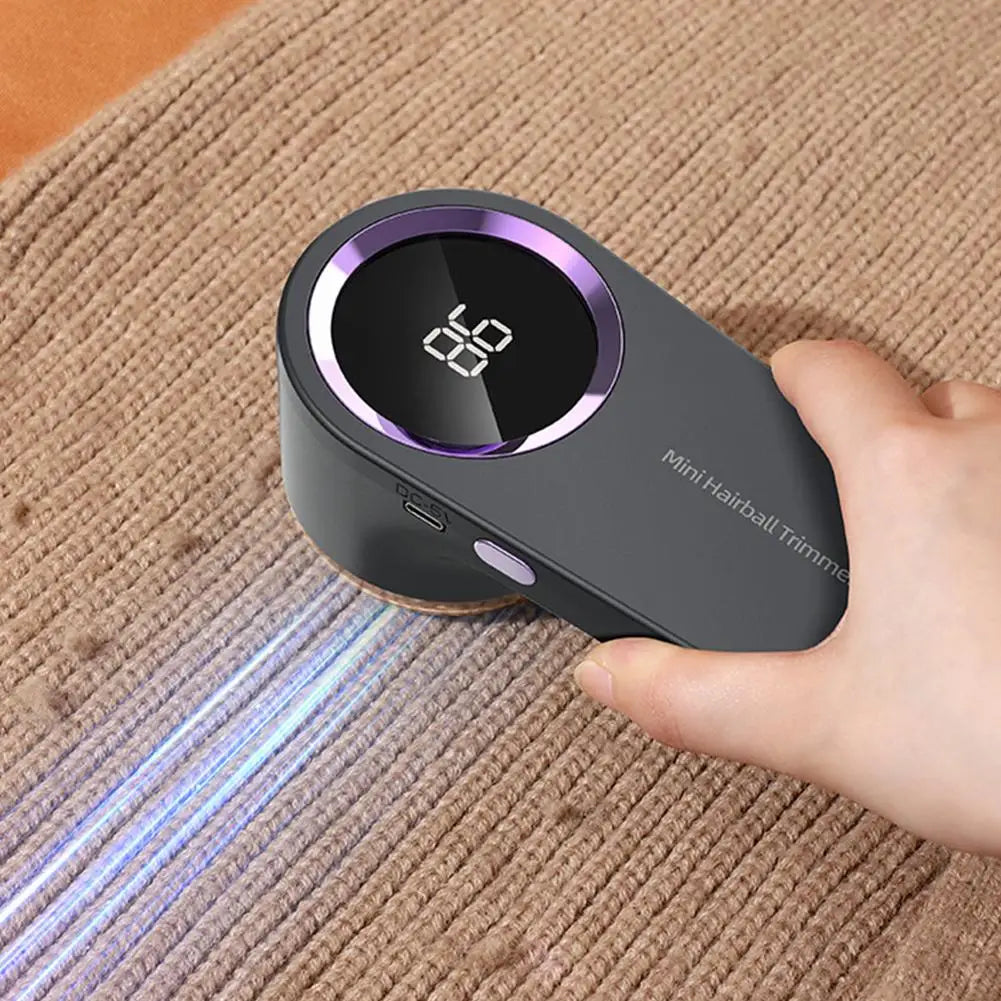 Digitaler Fusselrasierer mit LED-Anzeige