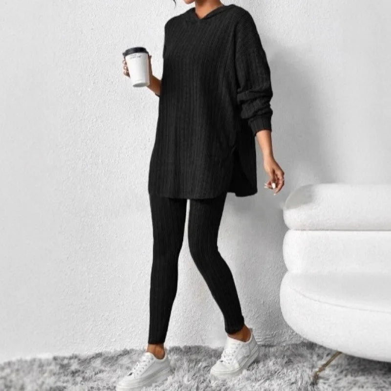 Room Wear Ladies Winter Women Pajamas Woman Set Cap Built Pajamas Ensemble Pyjama Femme Bidol for Night Women Women's Pajama Set
