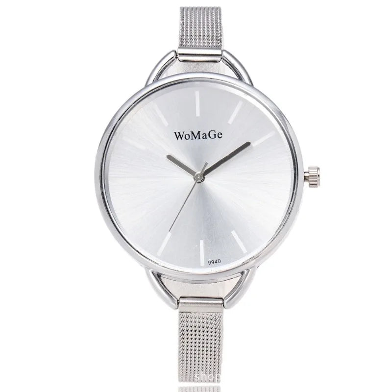 Minimalist Design Women Watches Simple Luxury WoMaGe Brand Quartz Lady Wrist Watch Fashion Metal Female Clock Reloj De Mujer