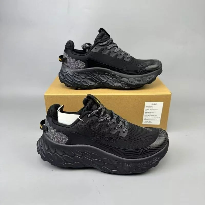 Training Running Shoes Men's Marathon Trail Running Shoes Sport Shoes High Wide Lasting Casual Low Cut Breathable Mesh