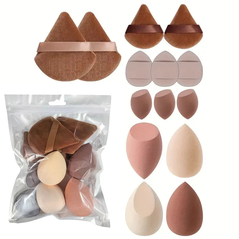Makeup Brushes and Sponges Set, Pink Makeup Puff, Beauty Egg, Headband, Wristband Remover Kit, Makeup Tool, Gift 20-32pcs