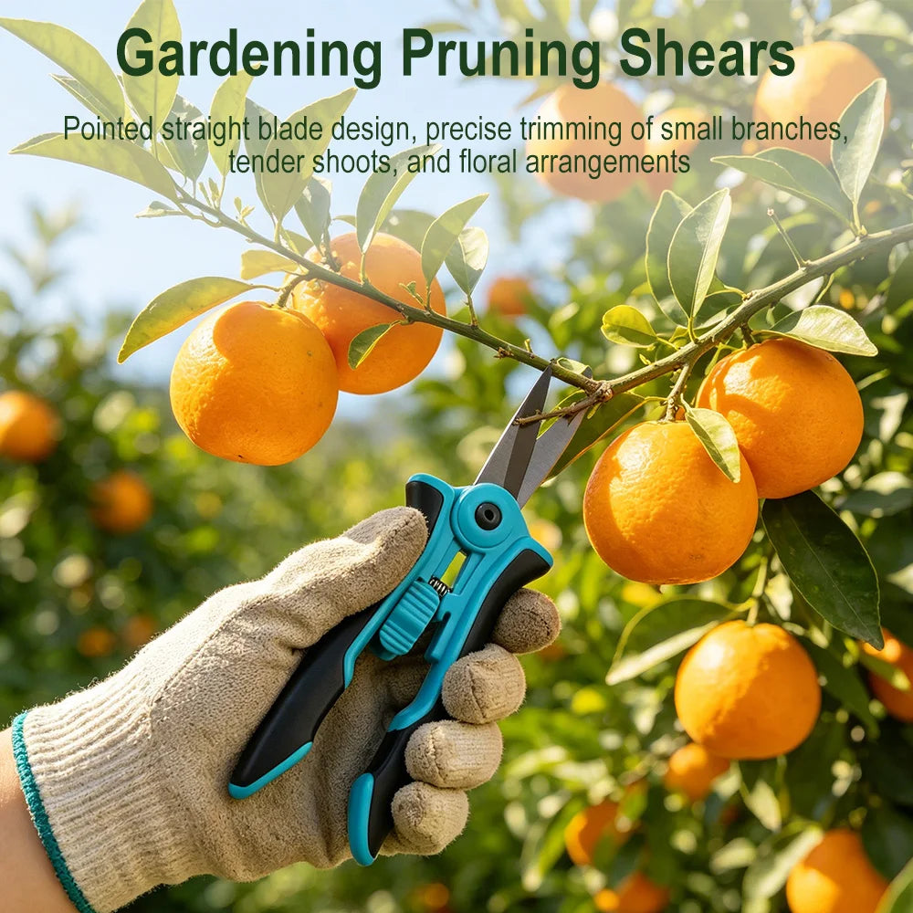 Präzisions-Gartenschere mit ergonomischem Griff