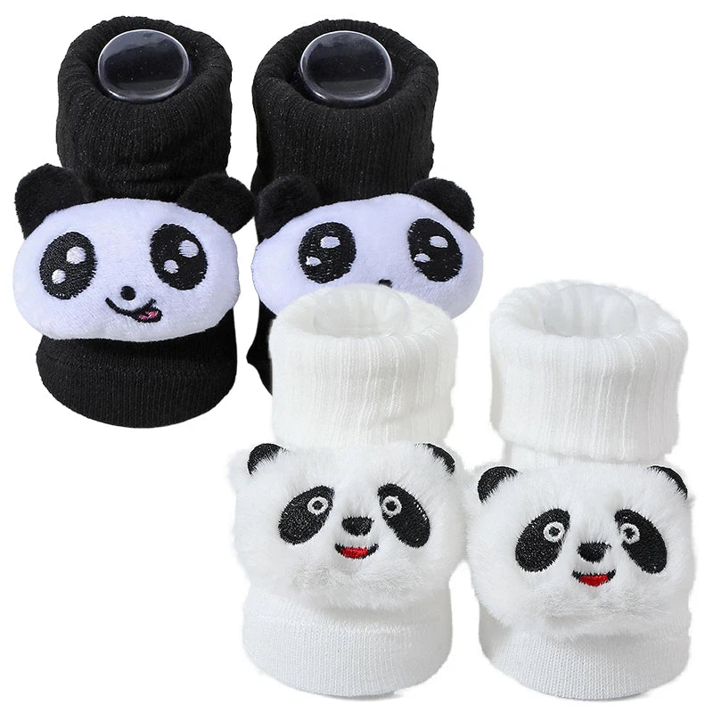 2 Pairs/lot Baby Socks Girls Boys Newborn Accessories Cotton Cartoon Animals Kids Infants Gift Clothes Children Baby Stuff