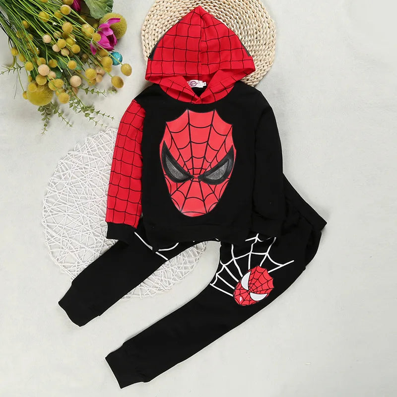 Baby Boys Clothing Sets Toddler Cartoon Hoodies Sweatshirt+Pants Tracksuits Clothes Children Festival Cosplay Costume sets boy