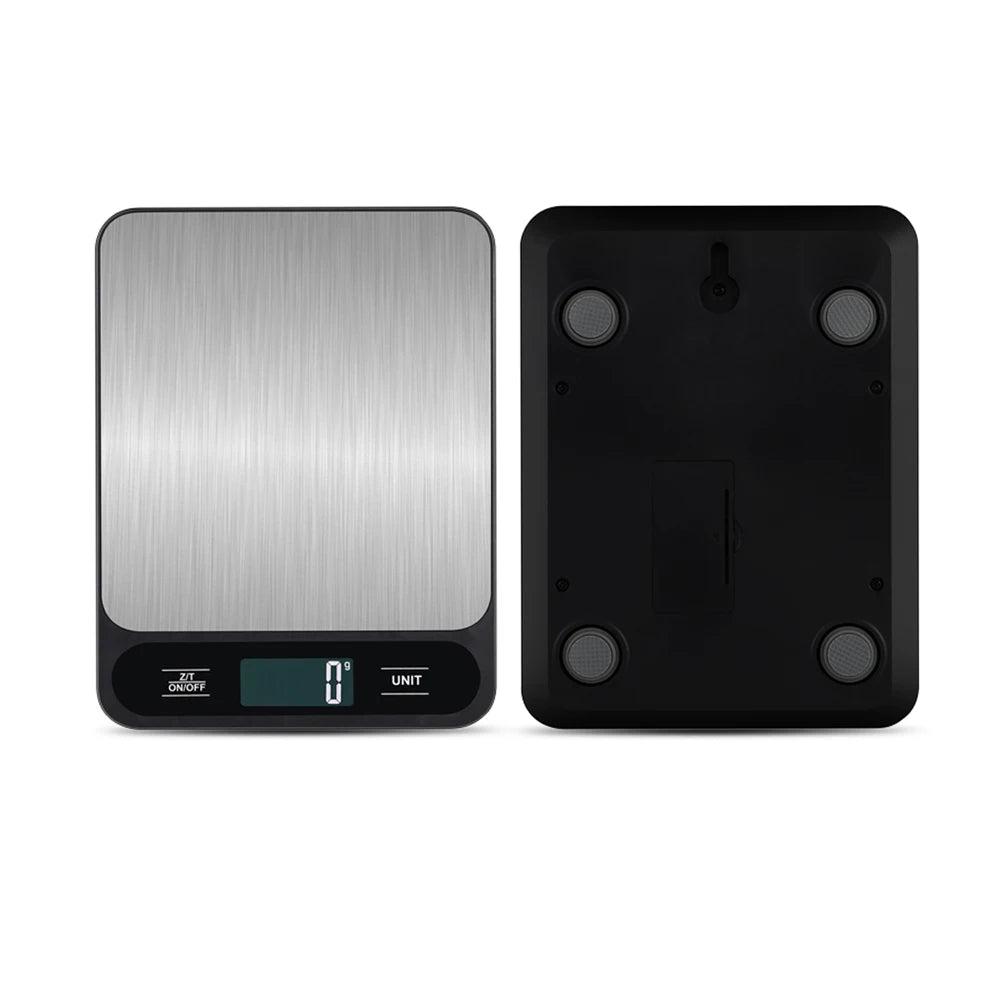 Digital Food Scale 10kg 1g Kitchen Scale Electronic 5kg 1g Baking Gram Weight Scales Grams Ounces Stainless Steel