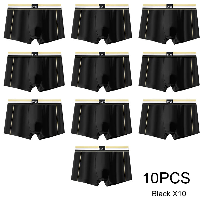 Men's Square Panties Boxers and Underpants Men's Boxer Briefs Man Underwear Hot Gifts Cotton Shorts Sports Sexy Unerderwear Set