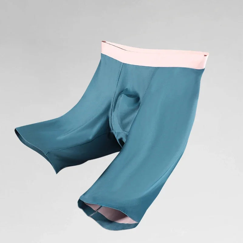 Sports briefs for men lengthened legs and fat men antibacterial boxers for boys anti-wear leg boxer shorts head