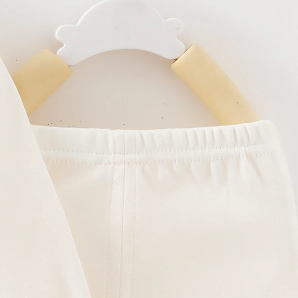 Newborn Baby Clothes Spring Base Layer Set for 0-3 Months, Pure Cotton Underwear, Spring and Autumn Outfit for Newborns