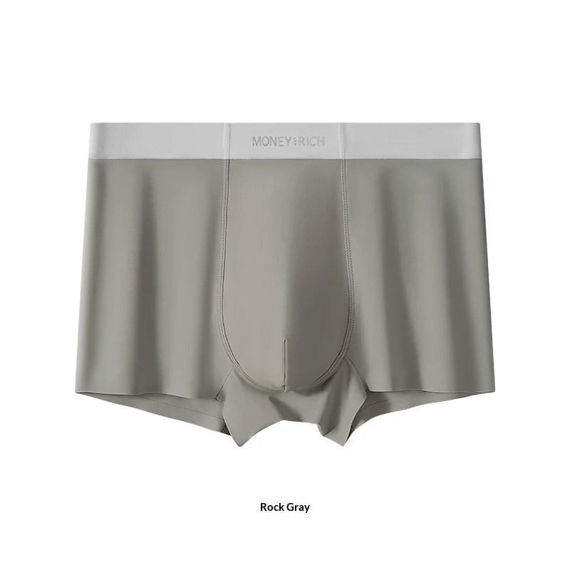 American-Style Men's Boxer Shorts: Breathable, Seamless, Cooling, Antibacterial, Sexy, Plus-Size, Boxer Briefs, Briefs, Underwea