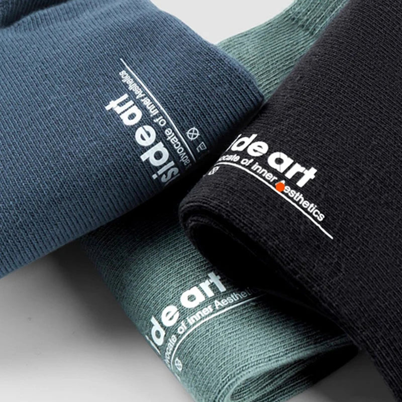 5 Pairs/Lot Men's Cotton Socks Low Tube Ankle Hot Selling New Spring Autumn Breathable Comfortable Simple Fashion Street Socks