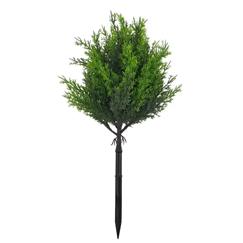 Naturgetreuer Zeder-Topiary Dekobaum – Winterfester Eyecatcher