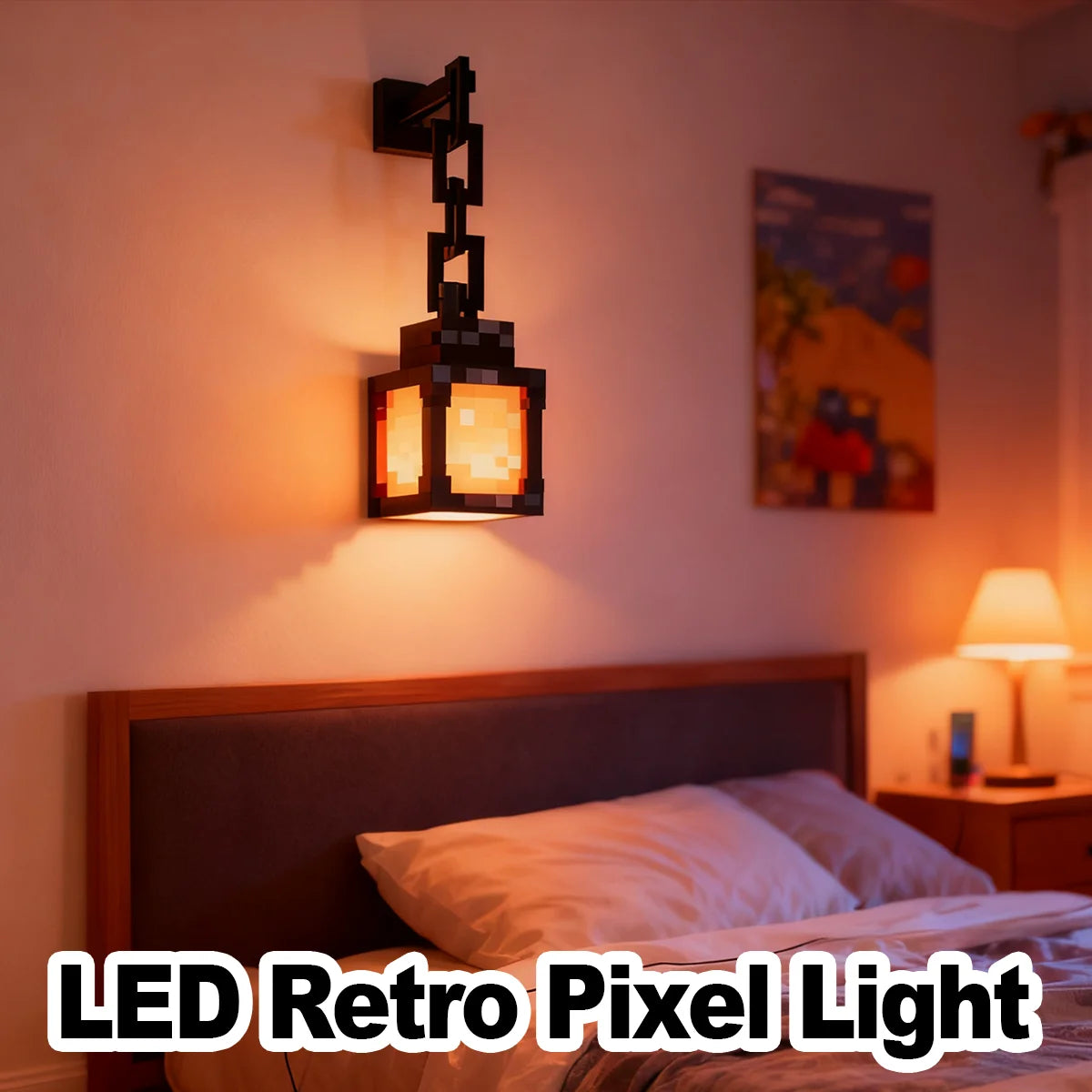 👉 Pixel Design LED Nachtlicht mit Fernbedienung